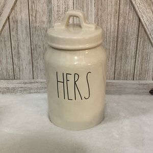 Rae Dunn Hers Canister
